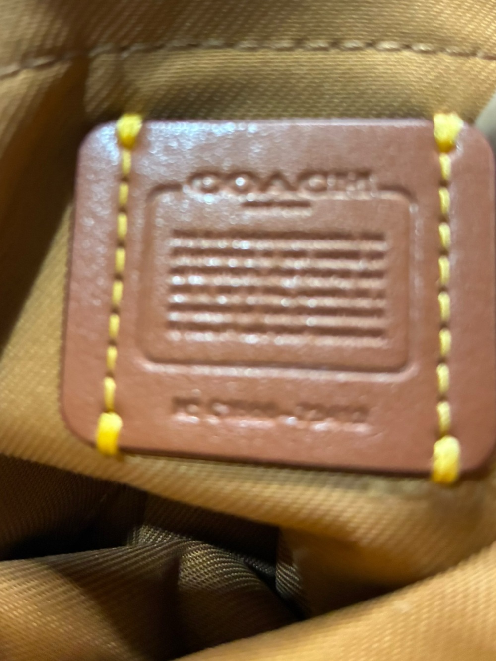 Coach Horse And Carriage Jacquard Kitt Crossbody - Picture 7 of 7